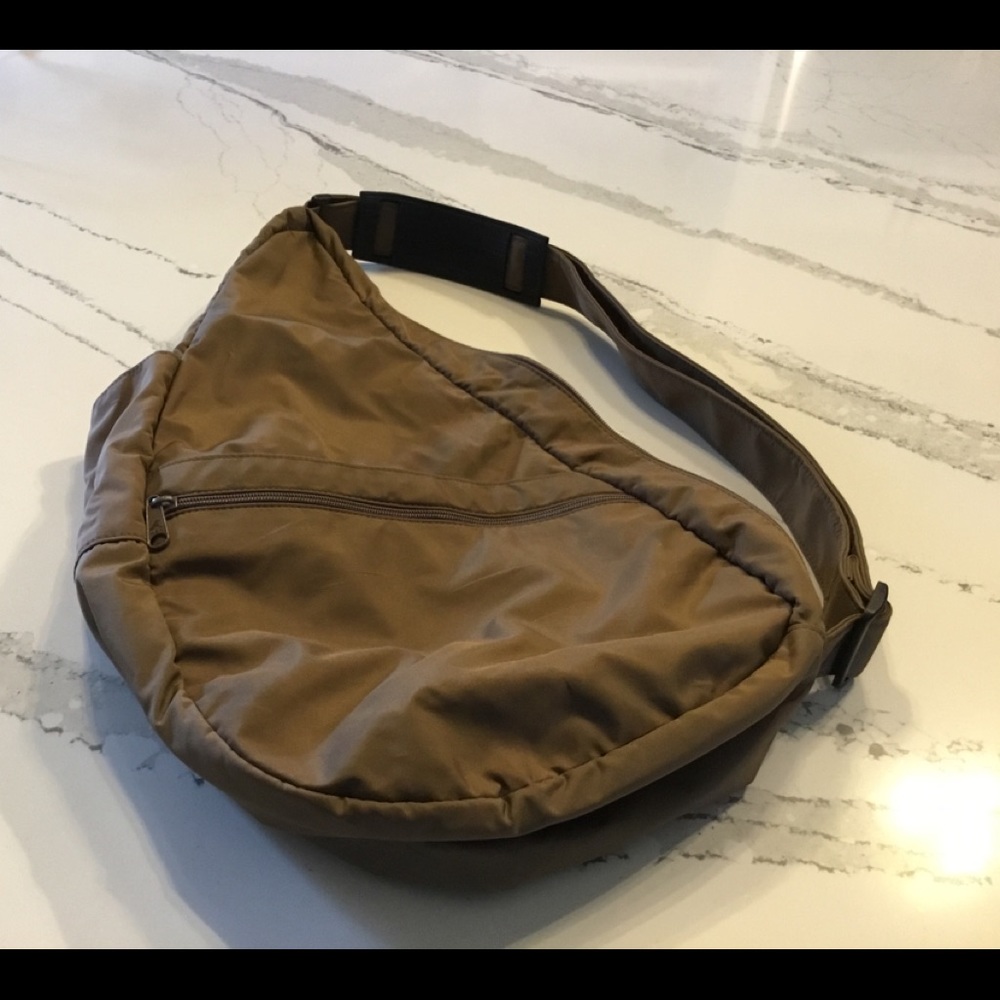 Brown Amer Bag Easy on Back made in USA